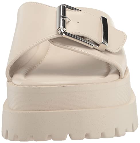 Dirty Laundry Women's Britnee Sandal - Natural - Casual Summer Shoe - Comfortable and Stylish - Women's Size 9